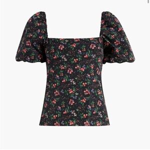 Hill House Matilda Top Multi Berry Taffeta
